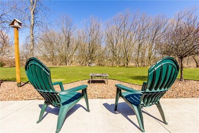 Scenic wooded views from the patio