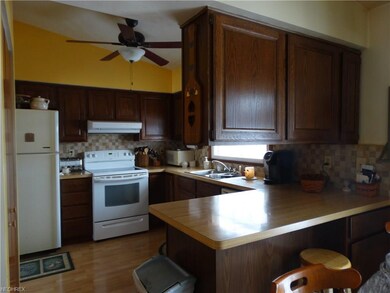 Kitchen looking in from dining room