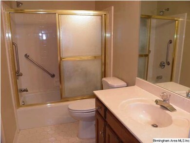 User-friendly Master Bath with handicap bars in ba