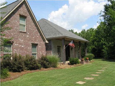 Beautiful landscaping.