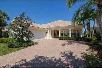 Front Entry with Wide Paver Driveway