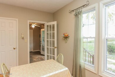 dining area and mudroom