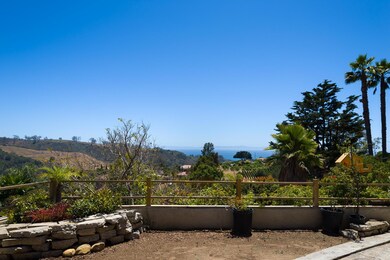 View from driveway