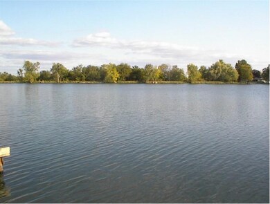 Summer time view across the lake