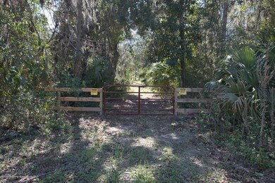 Gate entrance from White Dogwood