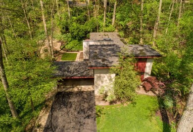 Beautifully set in mature trees