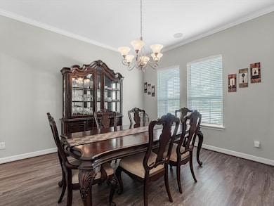 An additional view of your dining room, featuring