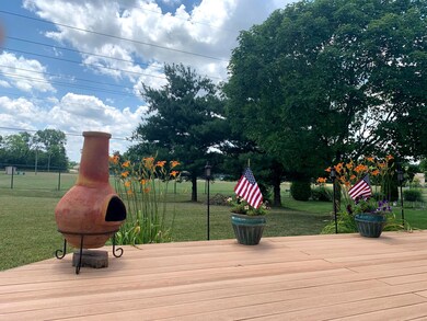 Backyard and Deck