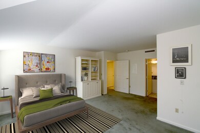 Master bedroom suite with walk in closet