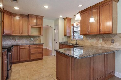 Renovated Kitchen with New Cabinets, Granite Count