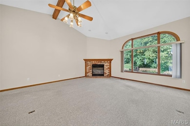 Corner Gas Fireplace in Great Room