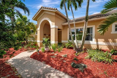 The landscaped entry entices you and your guests t