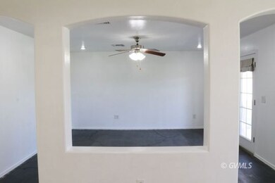 View from dining area to living room