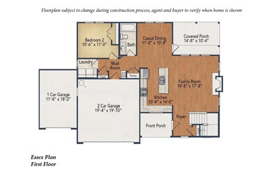 Floor Plan Essex First Floor