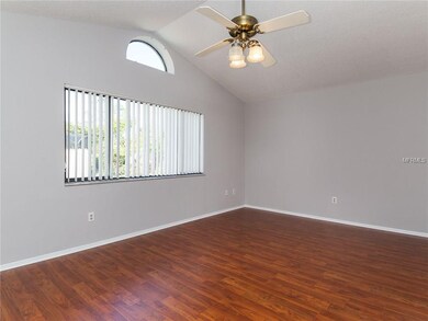 Master Bedroom with New Laminate Flooring