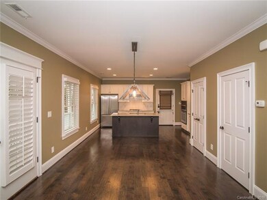 Spacious open floorplan on main level with wide-pl