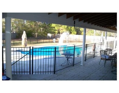 Patio/Deck. Covered patio that is the length of th