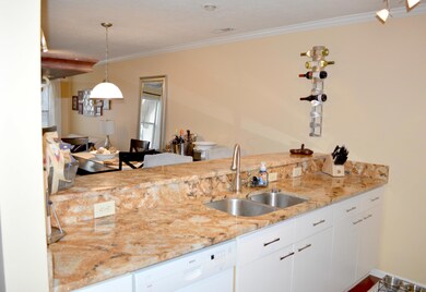 Open to living area