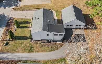 Aerial Shows 4-Season Sunroom and Garage