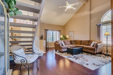 Large open living room