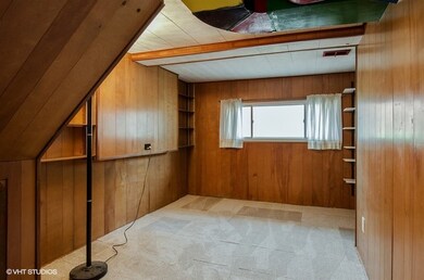 Lower level bedroom/office space.