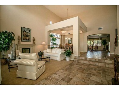 Living Room. Formal living with step up to formal