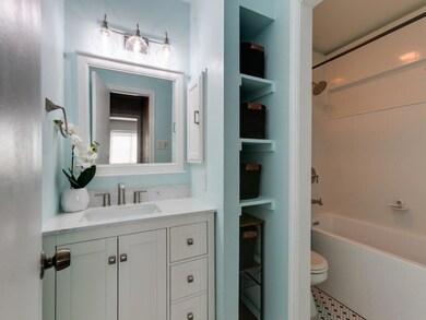 One of two full bathrooms upstairs with recent upd