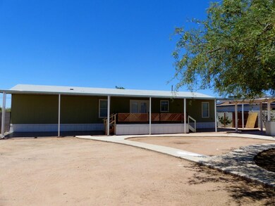 Rear of home
