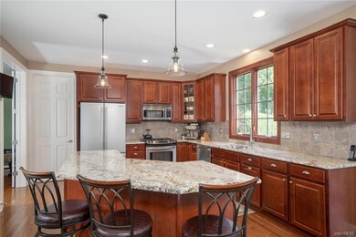 Gorgeous Kitchen with Italian granite island