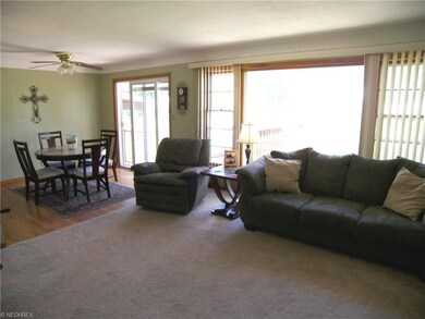 Living Room looking toward dining room
