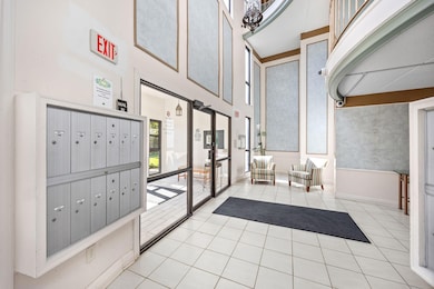 Light & bright lobby!