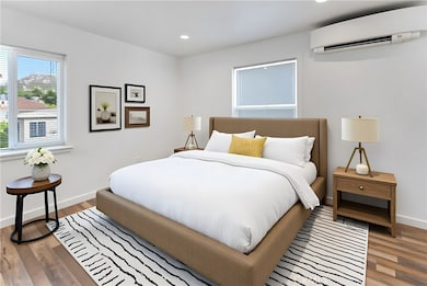 Bedroom digitally staged