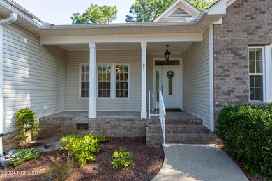 Covered front porch