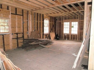 View through kitchen area to living room