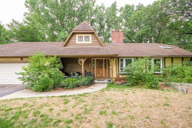 Covered front porch