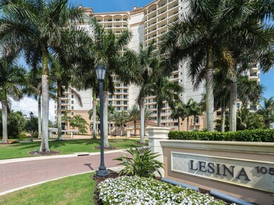 Lesina entrance sign