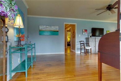 Notice the beautiful hardwoods in the entry