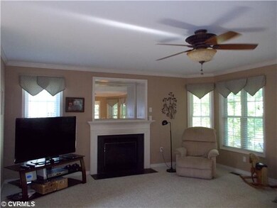 Den/Family/Great Room - Gas Fireplace and Bayed Wi