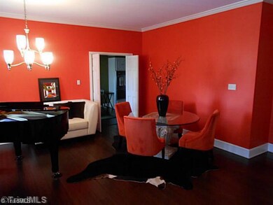 Dining Room. Dining room is shared with the living room.  Lots of space and convenient to the kitchen!