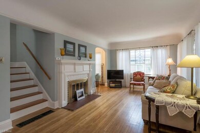 Inviting entry and living room