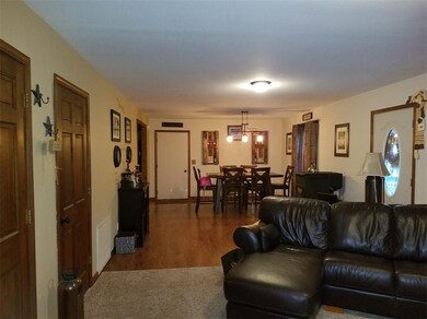 Living room into Dining room