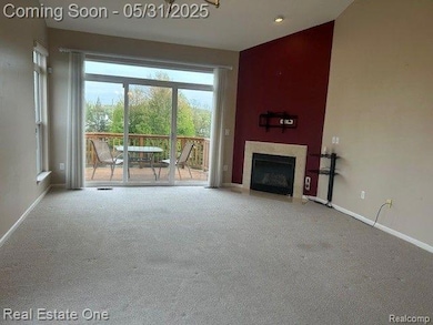 Lovely great room with beautiful views.