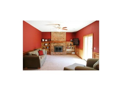 Cozy Family Room with Gas Fireplace