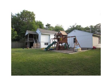 Exterior Back. Nicely Lanscaped