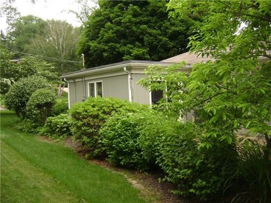 Exterior Back. Again, look at the mature landscapi