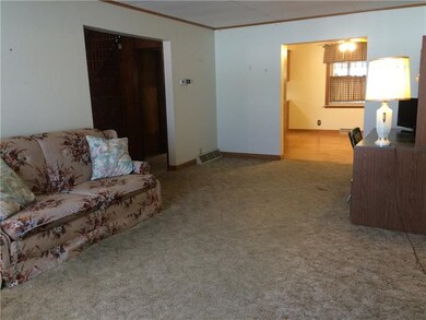 Spacious living room.