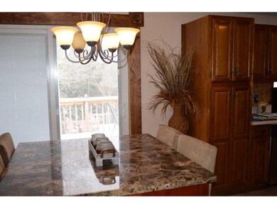 Dining Room. Custom Pella Window with Built in Bli