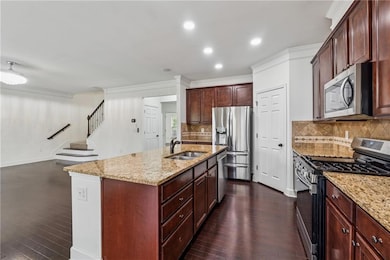 Kitchen featuring appliances with stainless steel 