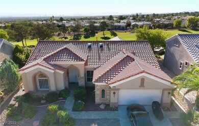 ELEVATED FRONT VIEW WITH GOLF COURSE IN YOUR BACKYARD.