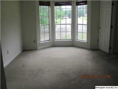 Spacious Master Bedroom with bay window